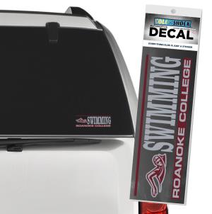 Image of Decal Roanoke Swimming